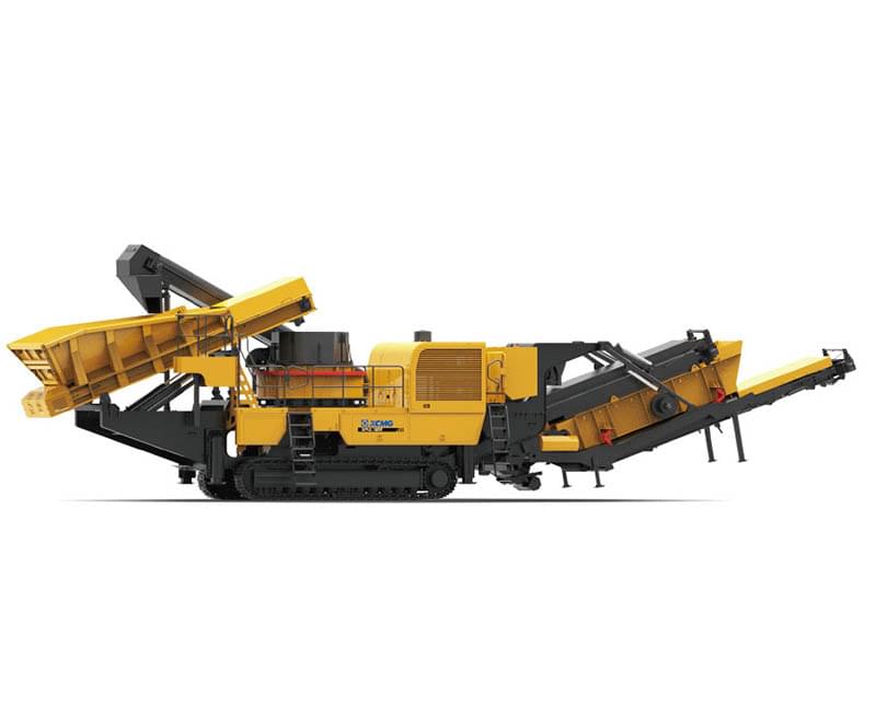 Movable vertical shaft impact crusher