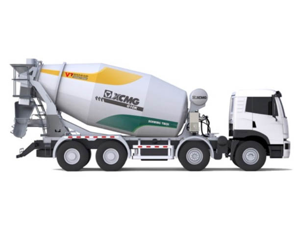 XCMG 12 cbm concrete mixer truck G12V -4 truck mounted concrete mixer