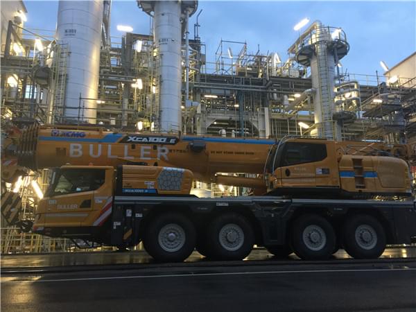 XCMG XCA100E all-terrain crane enters Ruhr, Germany