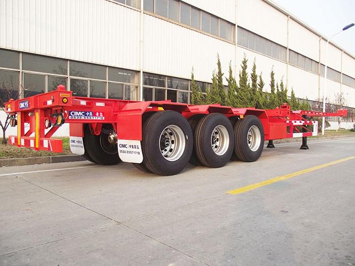 40ft Gooseneck Type Container Chassis/Container Semitrailer/40ft Container Trailer