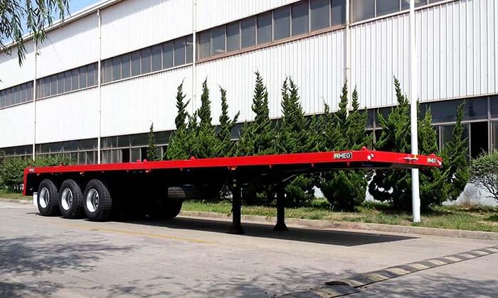 40ft Flatbed Trailer/Three Axle Flatbed Trailer